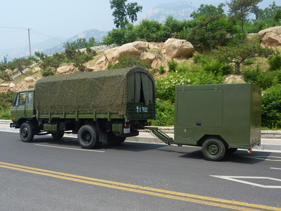 小型全挂系列电源车